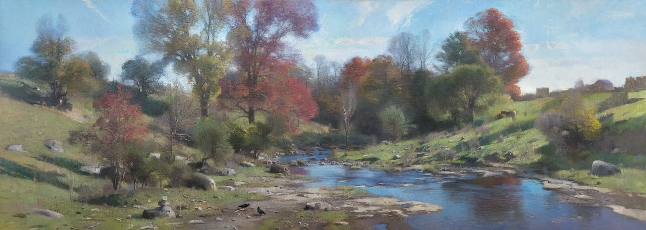 October Stony Creek by Ann Lofquist