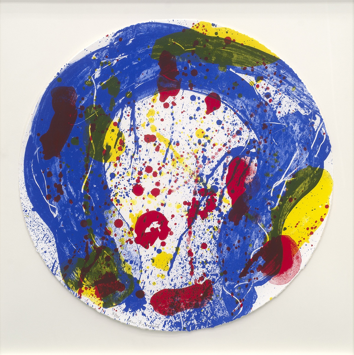 Untitled by Sam Francis