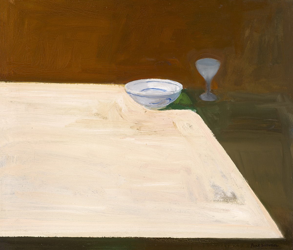 Bowl and Glass by Paul Wonner