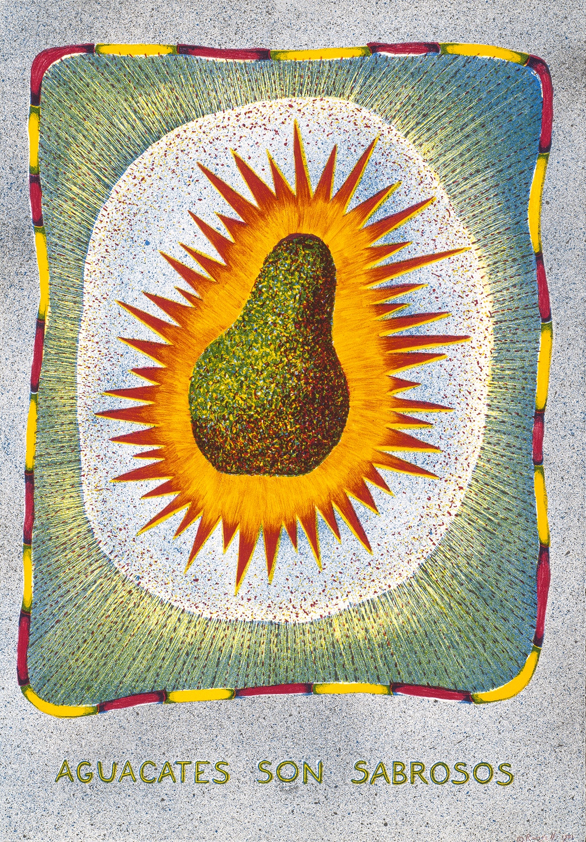 Aguacates son Sabrosos (Avocados are Tasty) by Paul Rangell