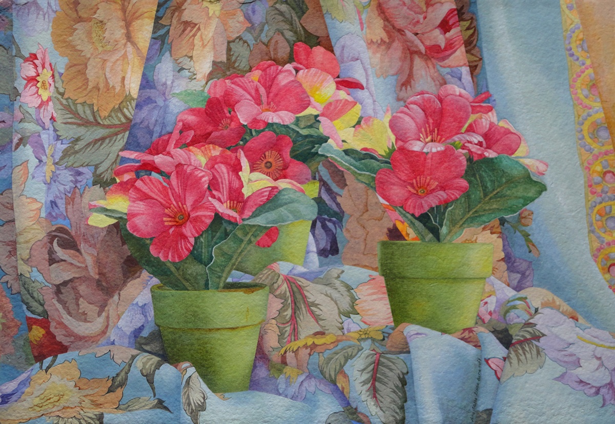 Blooms - Varicolored Iridescence by Anastasia Elena Baranoff