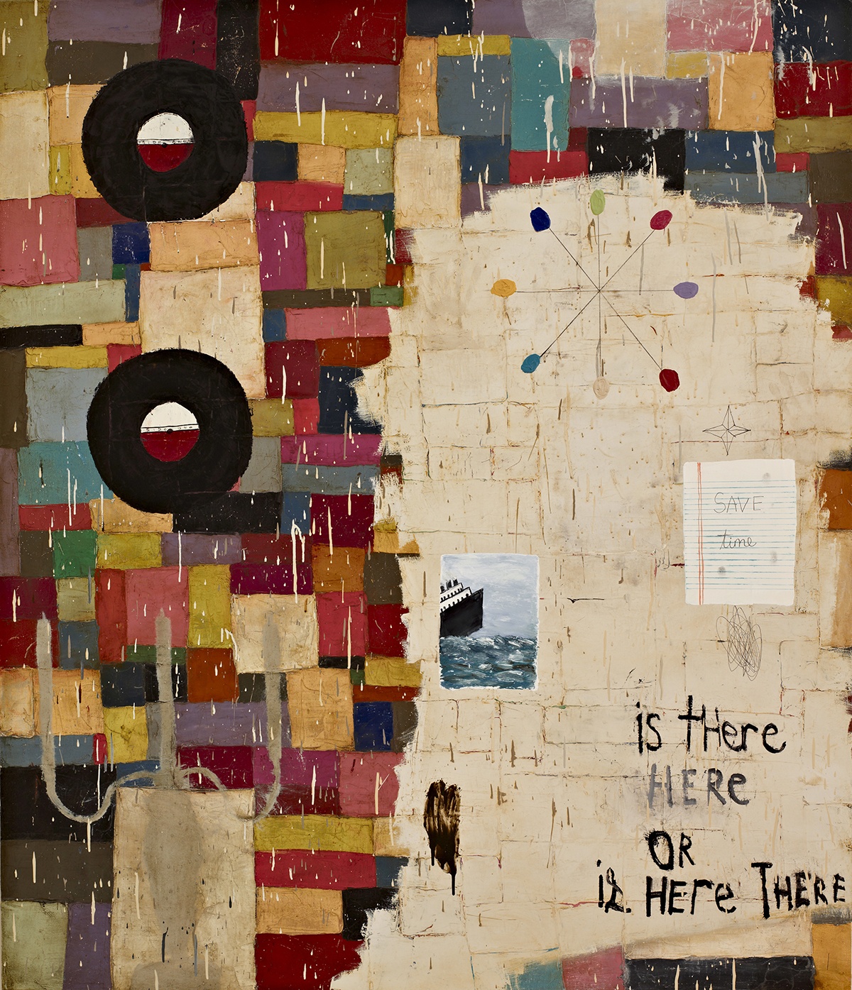 Is There Here by Squeak Carnwath