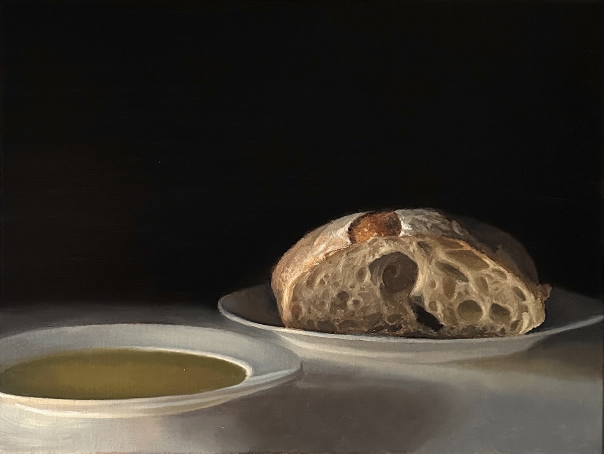 Sourdough and Olive Oil by David Williams-Bulkeley
