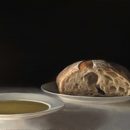Sourdough and Olive Oil by David Williams-Bulkeley