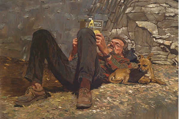 Man with Dog