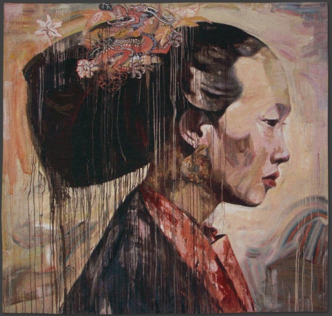 Profile II by Hung Liu