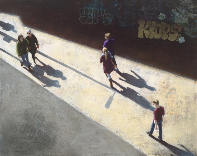 From A Street Bridge by Rick Legge