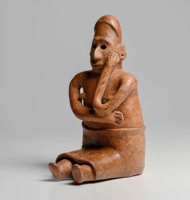 Pre-Columbian Colima Seated Female